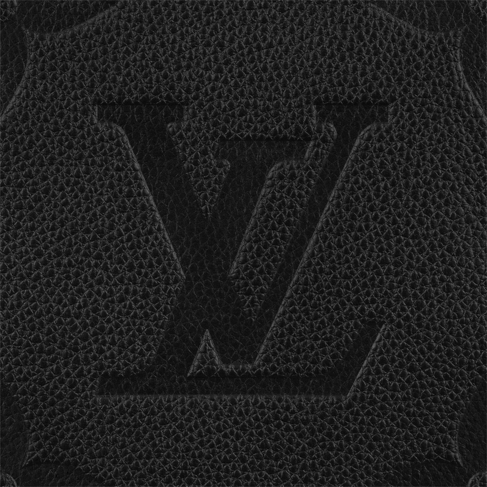 NEW Louis Vuitton NEVERFULL MM Monogram Empreinte w/ luggage tag BLACK - Picture 15 of 16